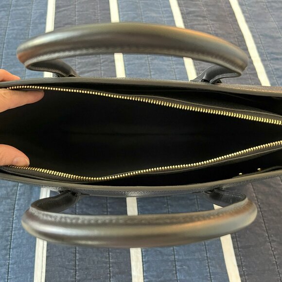 Cuyana Work Satchel in Black - Picture 10 of 13